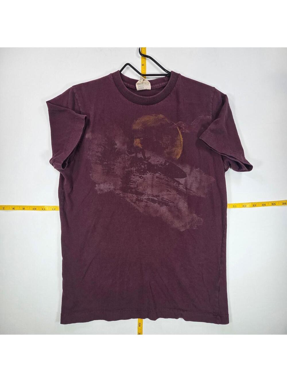 Hollister Co. Men's Burgundy Tshirt